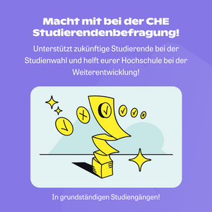 CHE_WS25.26_1 Werbegrafik für CHE Hochschulranking WS 25.26 Bild 1